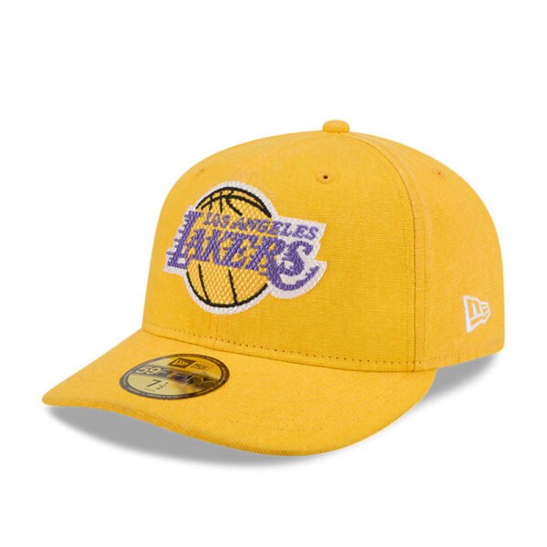 Los Angeles Lakers NBA Hardwood Classic New Era Yellow