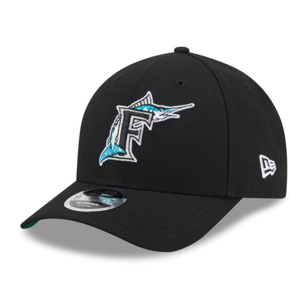 Florida Marlins MLB26 Hall of Fame 9FORTY M Crown Snapback New Era Black