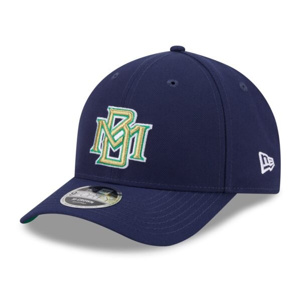 Milwaukee Brewers MLB26 Hall of Fame 9FORTY M Crown Snapback New Era Navy