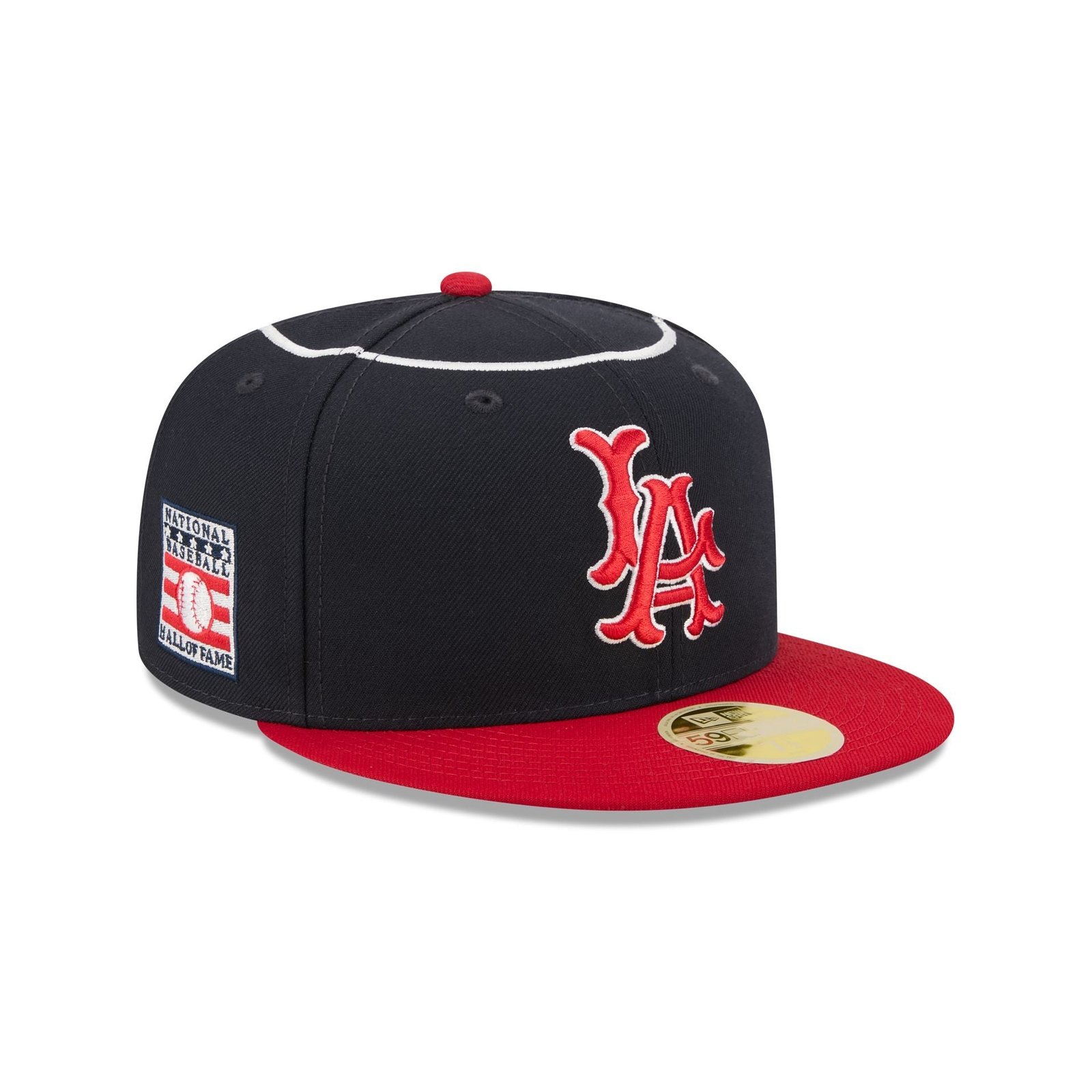 Los Angeles Angels MLB26 Hall Of Fame 59FIFTY Fitted New Era Navy/Red - Image 2
