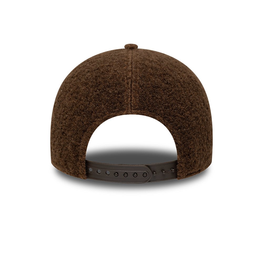 New York Yankees MLB Winter Borg 9FORTY Snapback New Era Brown - 图片 4