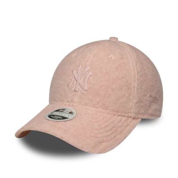 New York Yankees MLB Winter Borg 9FORTY Women Snapback New Era Pink