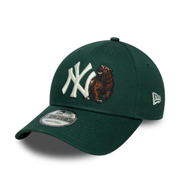 New York Yankees MLB Outdoor Icon 9FORTY Strapback New Era Green/White