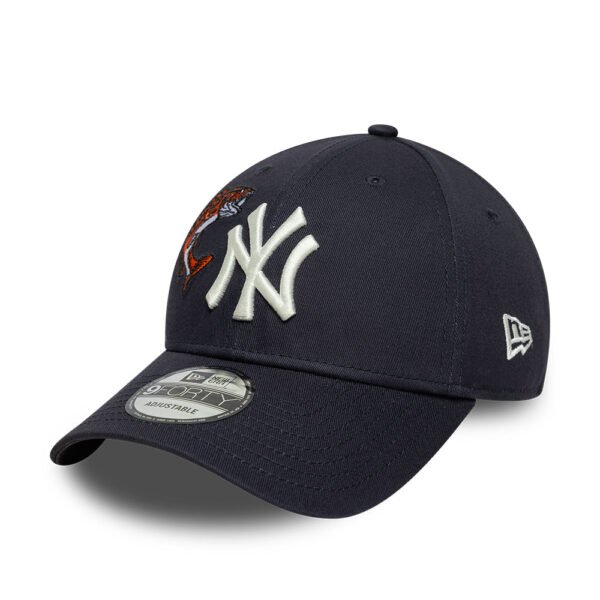 New York Yankees MLB Outdoor Icon 9FORTY Strapback New Era Navy/White