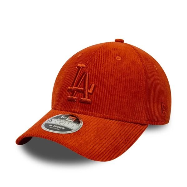 Los Angeles Dodgers MLB Cord 9FORTY M-Crown Strapback New Era Orange/Red