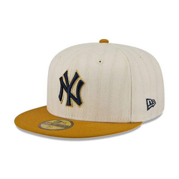 New York Yankees MLB 5950Day New Era Cream/Gold