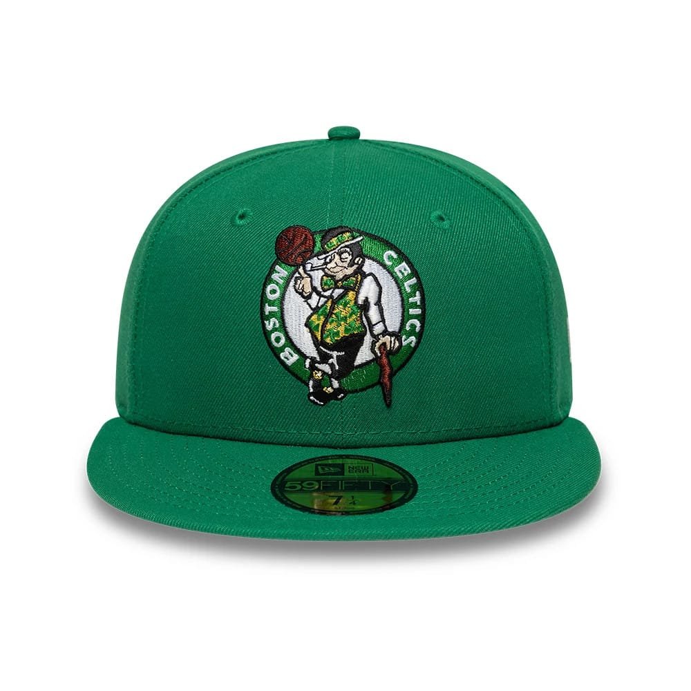 Boston Celtics NBA Basic 59FIFTY Fitted New Era Green - Image 3