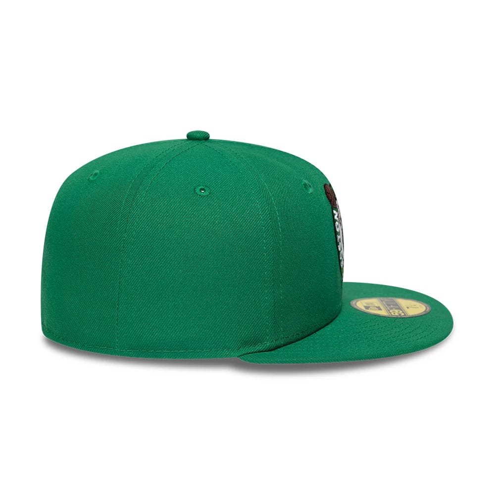 Boston Celtics NBA Basic 59FIFTY Fitted New Era Green - Image 5