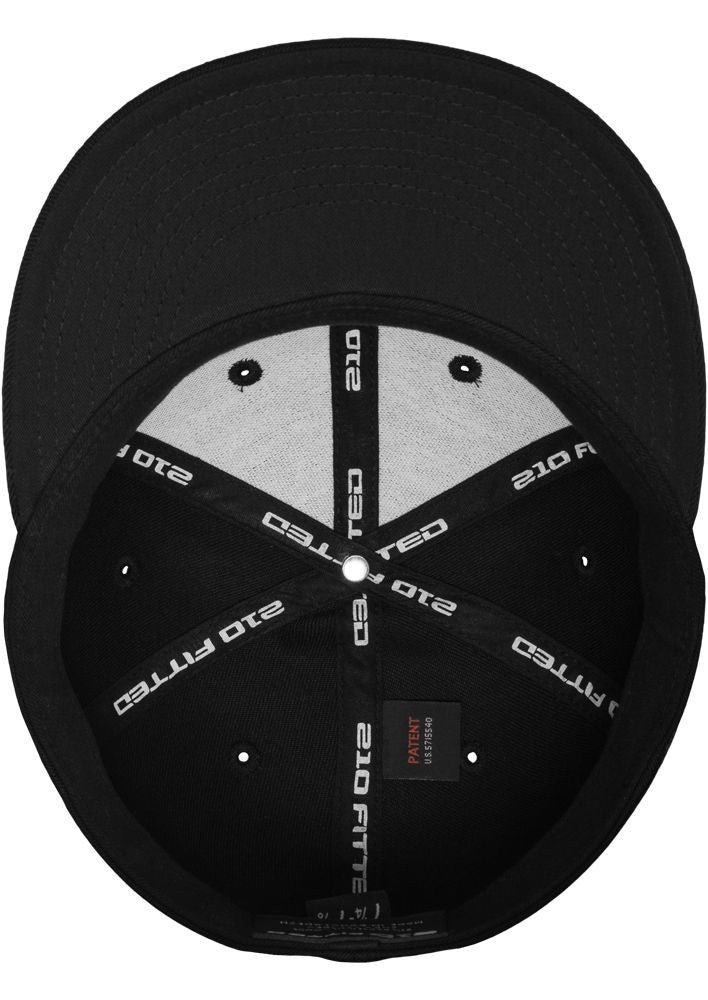 Flexfit Premium 210 Fitted - Black - Image 5