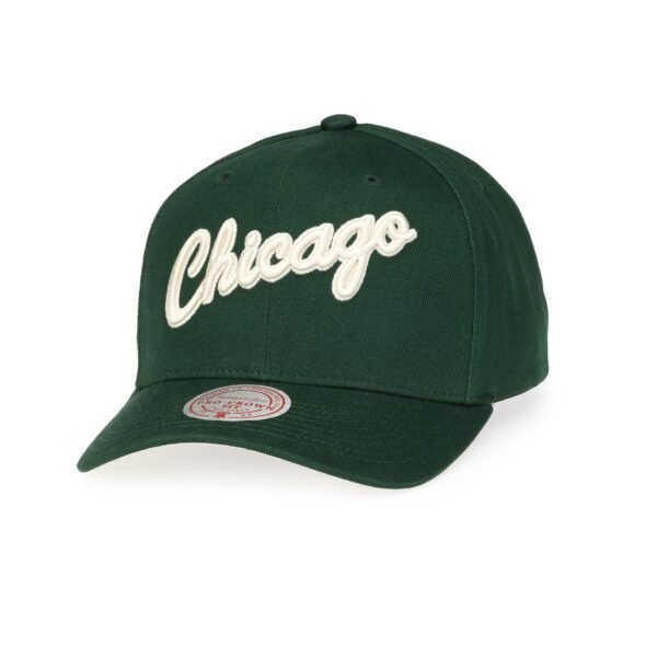 Mitchell & Ness - NBA Green Cream Pro Crown - Chicago Bulls