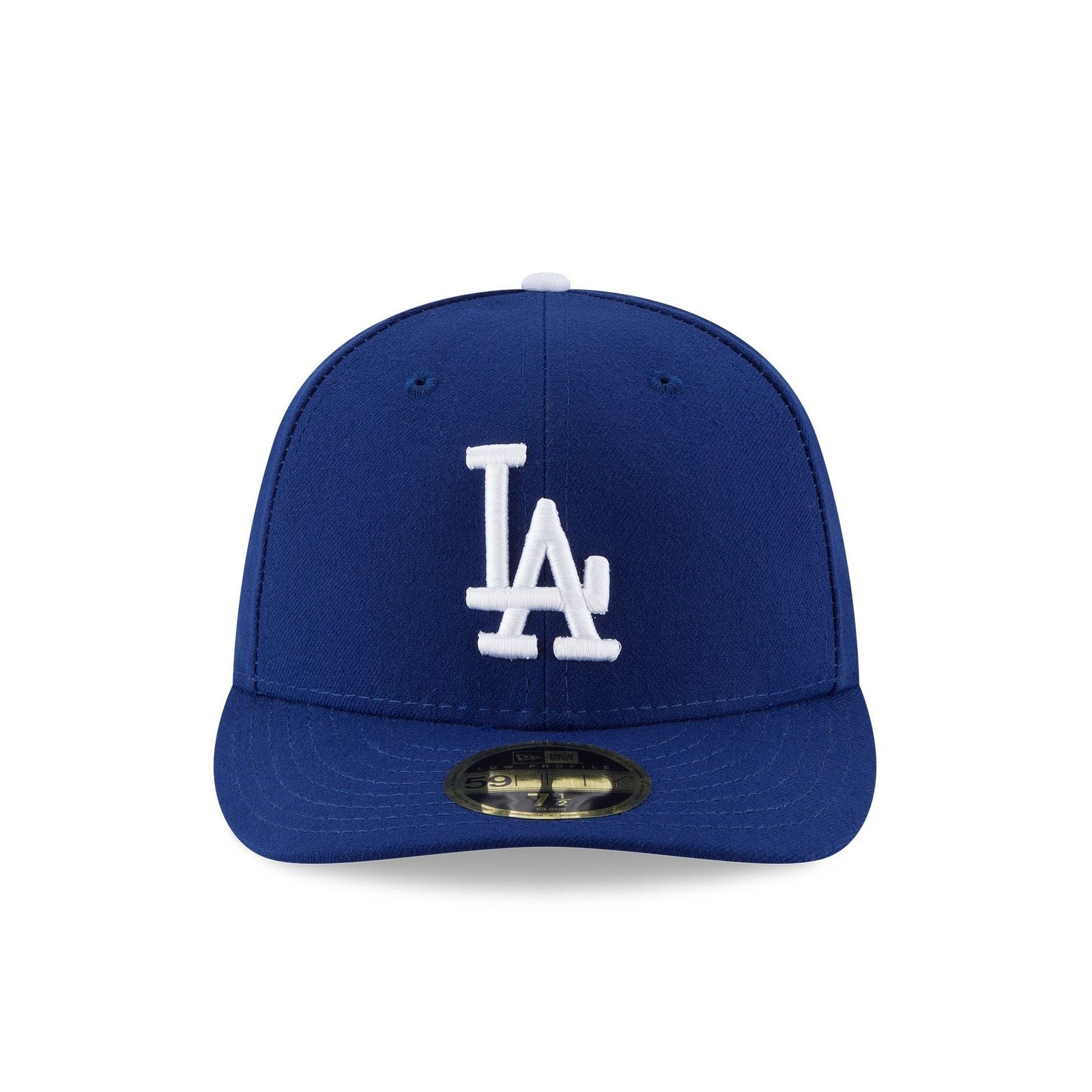 Los Angeles Dodgers MLB 59FIFTY Low Profile Fitted New Era Blue/White - Image 3