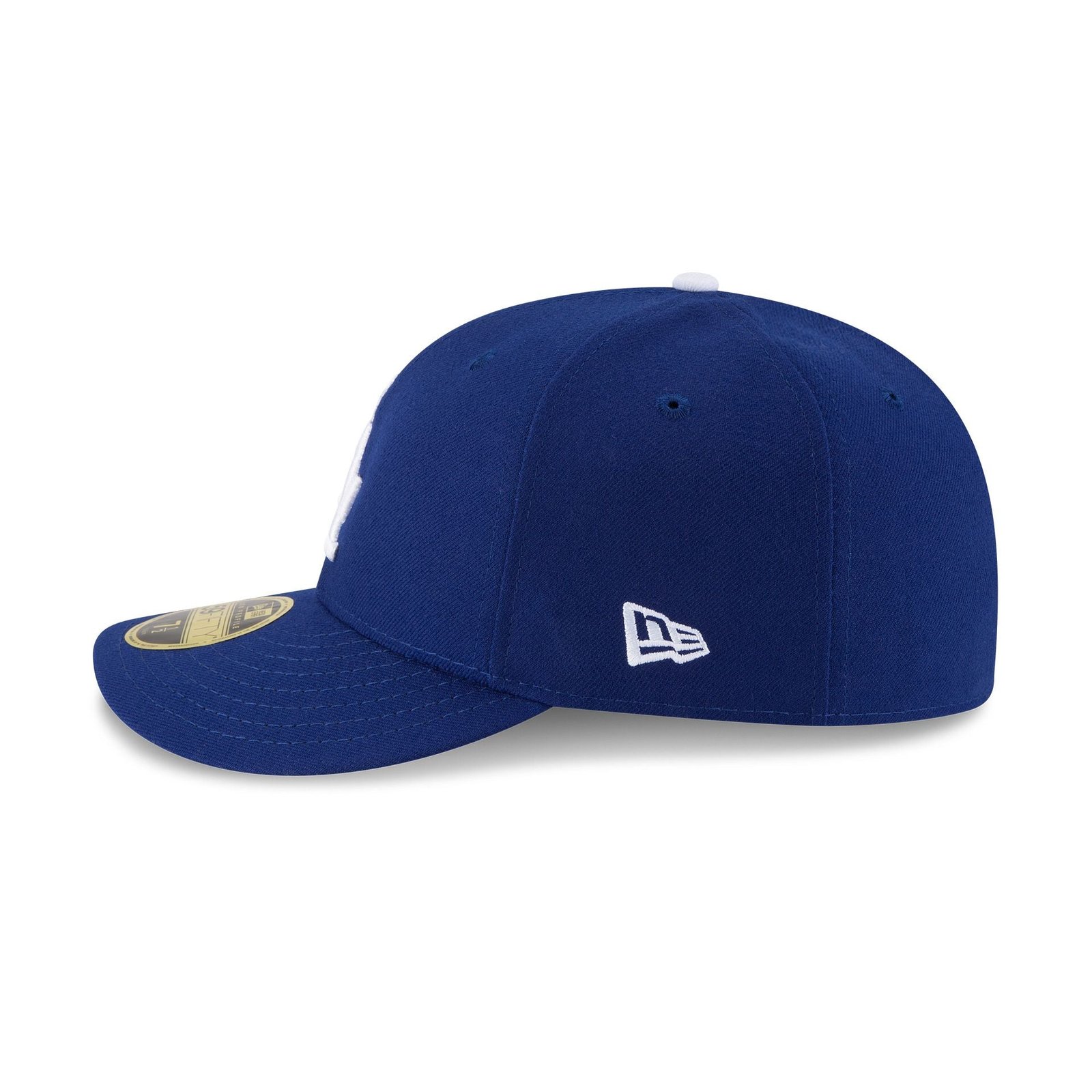 Los Angeles Dodgers MLB 59FIFTY Low Profile Fitted New Era Blue/White - Image 4