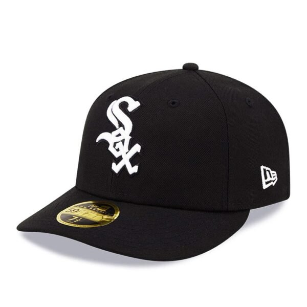 Chicago White Sox MLB 59FIFTY Low Profile Fitted New Era Black/White