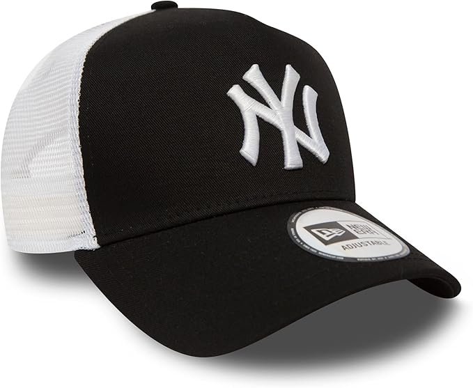 New York Yankees MLB A-Frame Trucker New Era White/Black - 图片 2