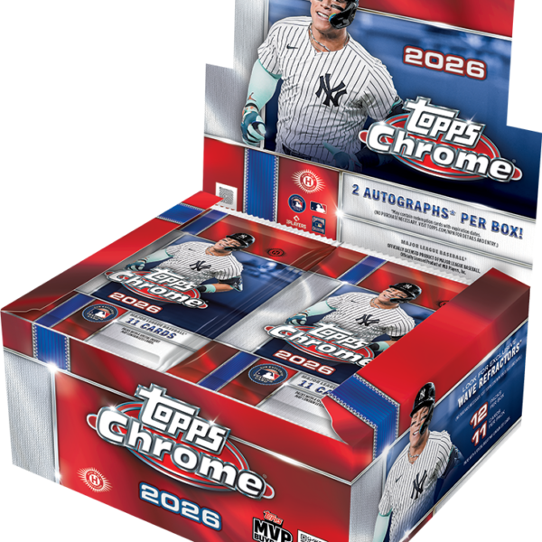 Topps Chrome Baseball 2026 Jumbo Box
