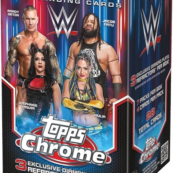 WWE Chrome 2026 Value Box Topps