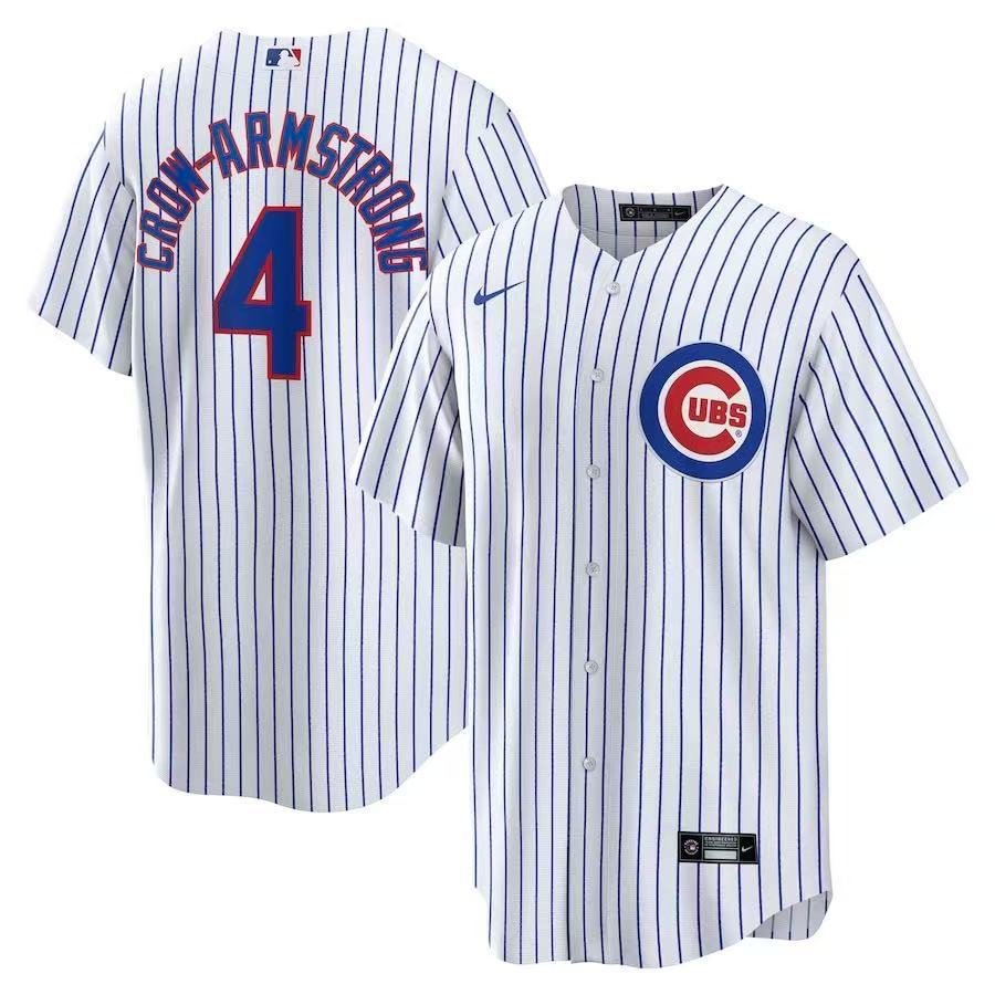 Chicago Cubs Crow-armstrong Sandburg Hoerner MLB Core Foundation Jersey Fanatics - Image 2