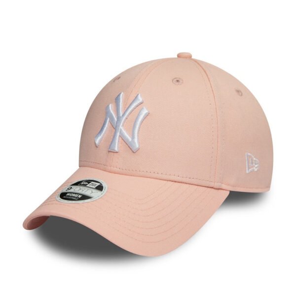 New York Yankees MLB League Essential 9FORTY Women Strapback Light Pink/White