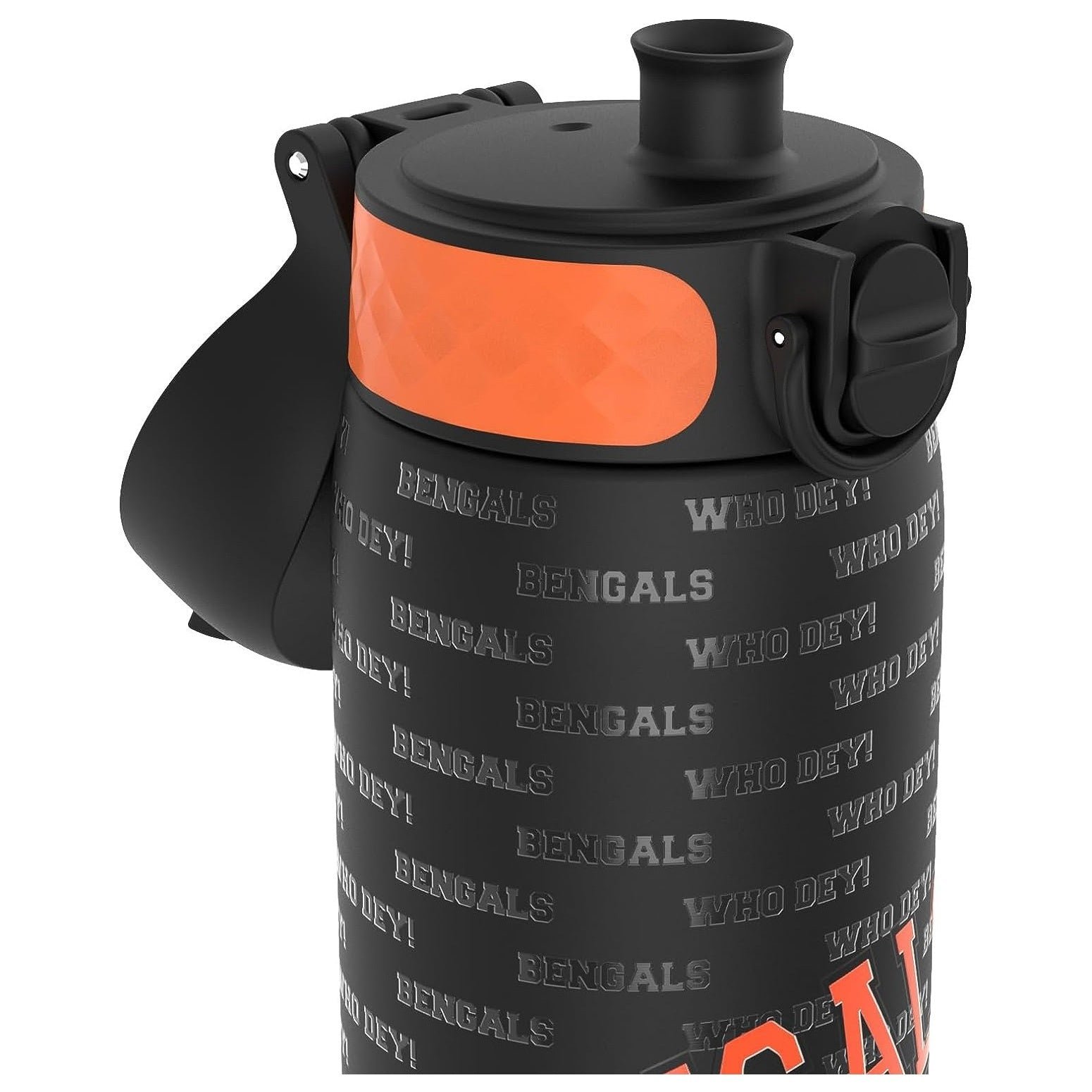 ION8 - One Touch Stainless Steel Waterbottle - NFL Cincinnati Bengals - Image 4