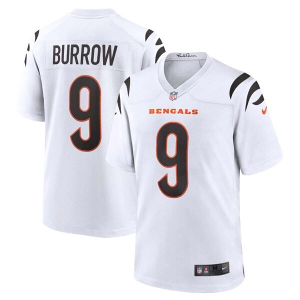 Joe Burrow Cincinnati Bengals Road NFL Game Jersey Nike