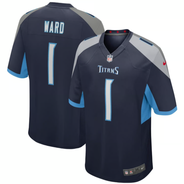 Cam Ward Tennessee Titans Home NFL Game Jersey Nike