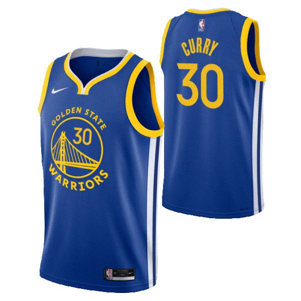 Stephen Curry Golden State Warriors Home NBA Jersey Nike - Jeugd