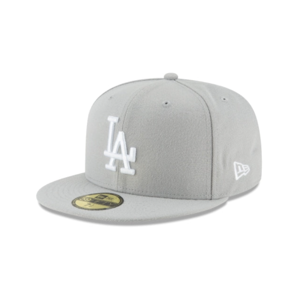 Los Angeles Dodgers MLB League Essential 59FIFTY Fitted New Era Gray/White