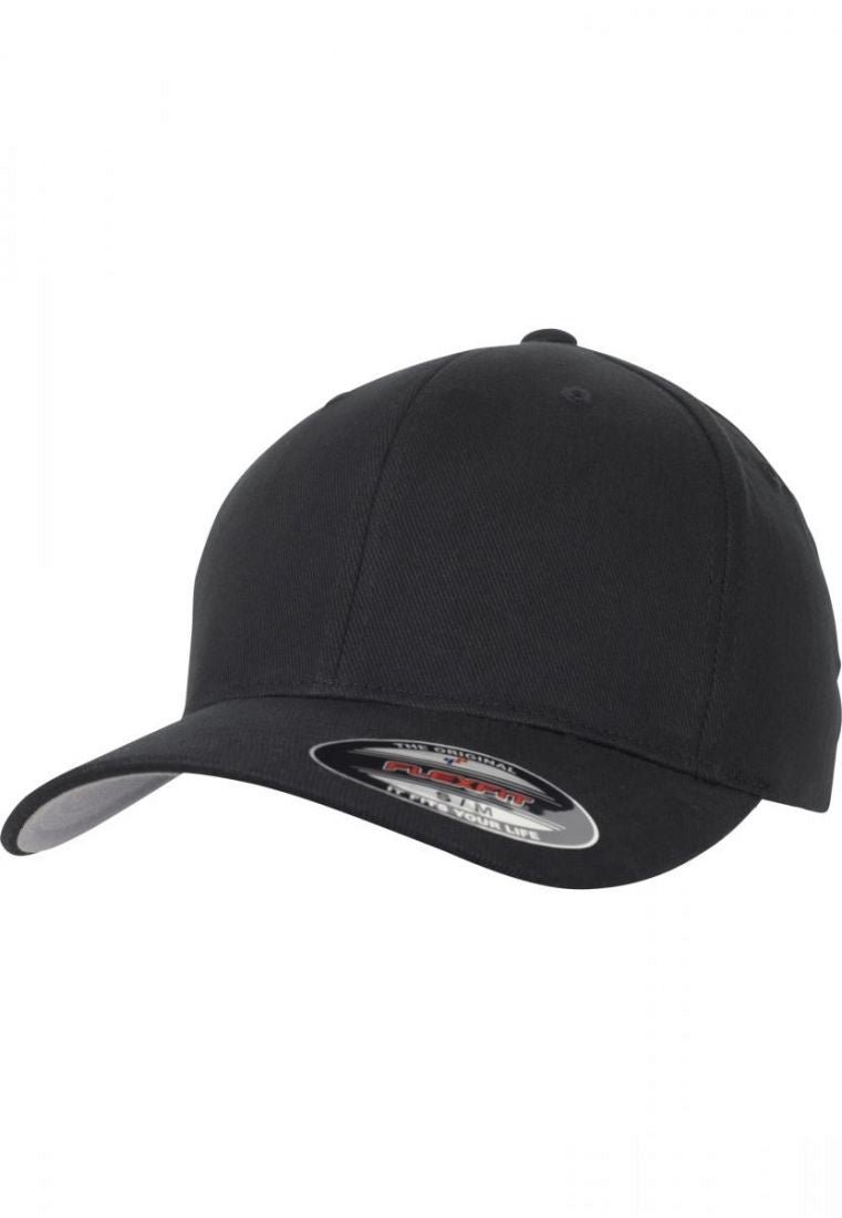 Flexfit Brushed Twill Fitted - Black
