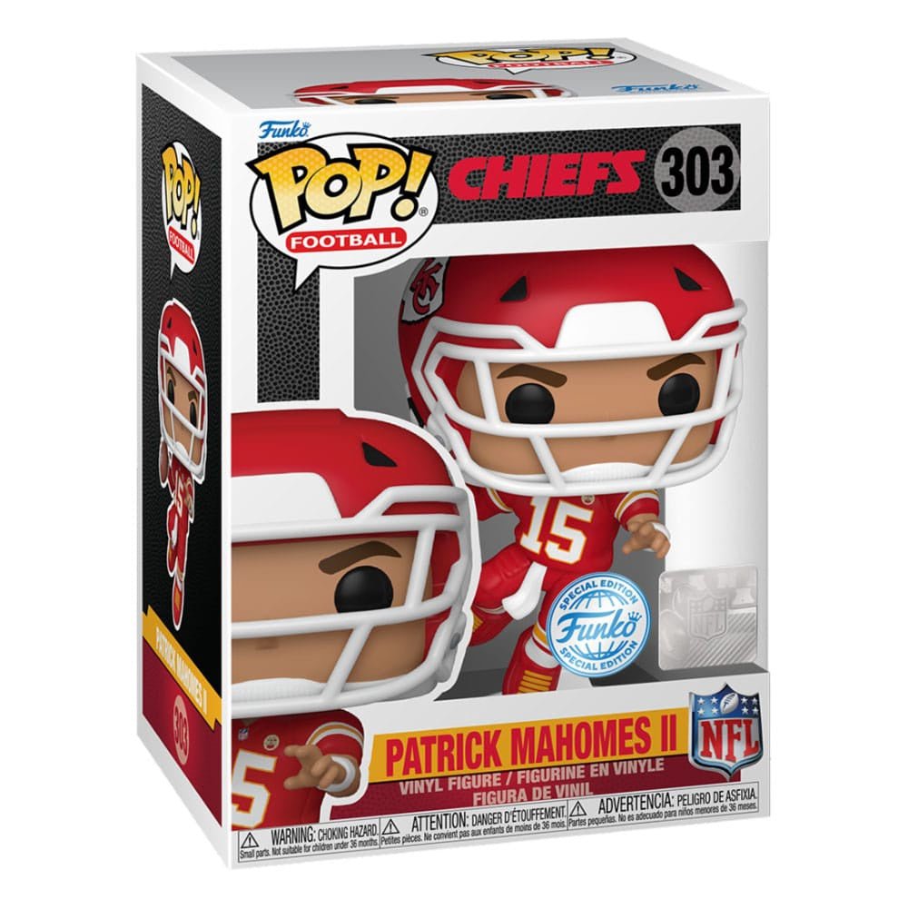 Funko - NFL Pop! - Kansas City Chiefs - Patrick Mahomes - 9CM (303) Special Edition