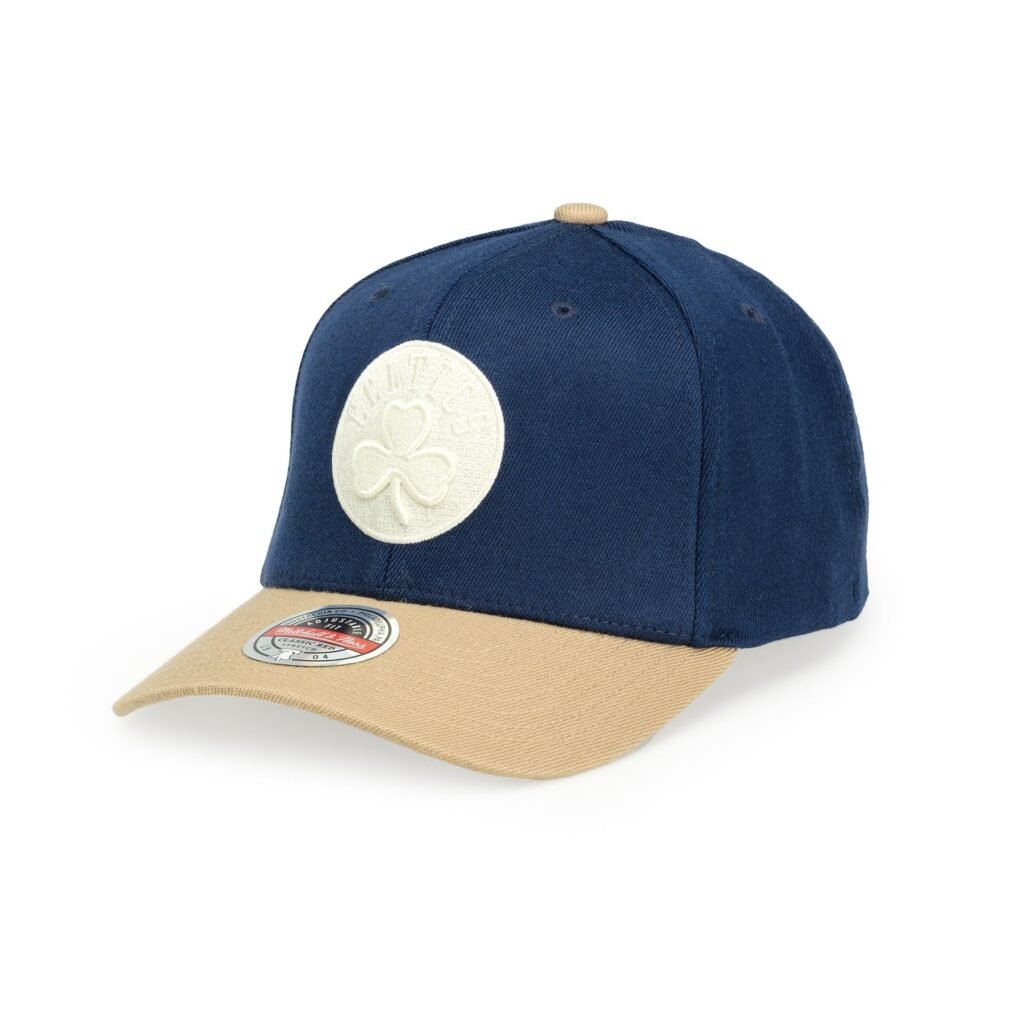 Boston Celtics NBA Sand Storm Classic Red Snapback Mitchell & Ness Navy Blue/Sand