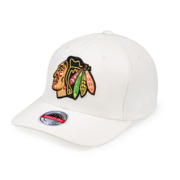 Chicago Blackhawks NHL Khaki Classic Red Snapback Mitchell & Ness