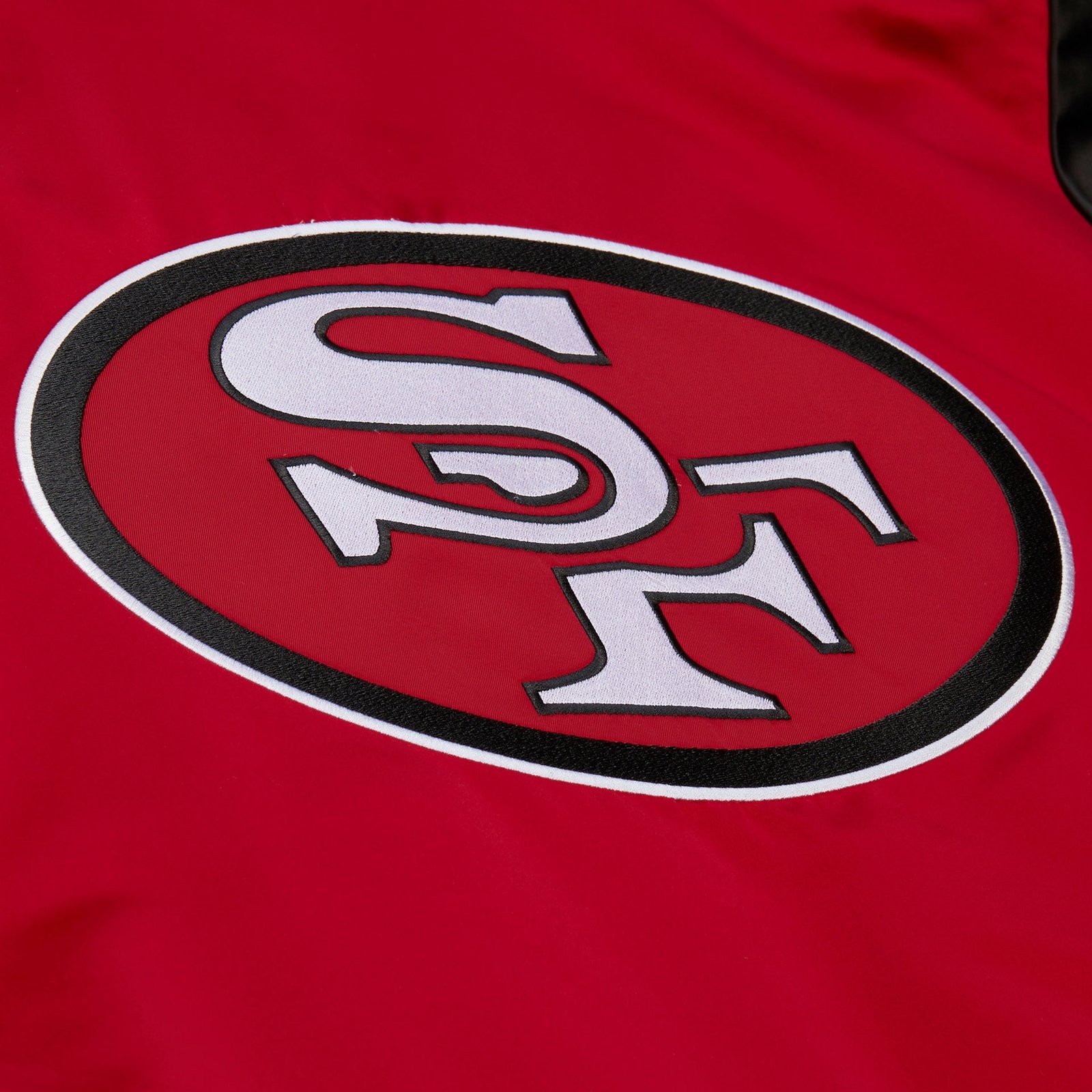 San Francisco 49ers NFL Throw It Back Heavyweight Satin Jacket Mitchell & Ness - 图片 4