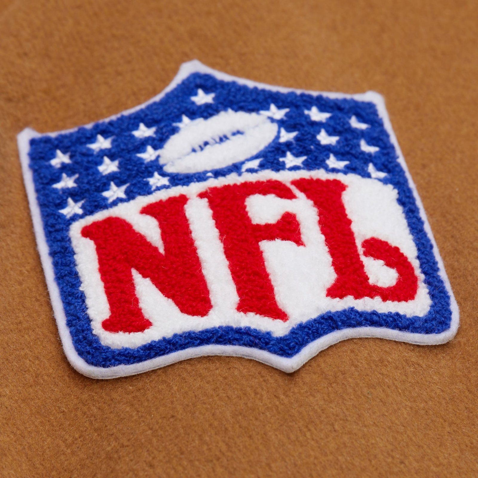 Philadelphia Eagles NFL Dusted Collection Varsity Jacket Vintage Logo Mitchell & Ness - 图片 4