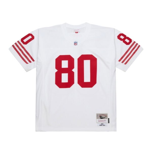 Jerry Rice San Francisco 49ers 1994 NFL White Jersey Mitchell & Ness