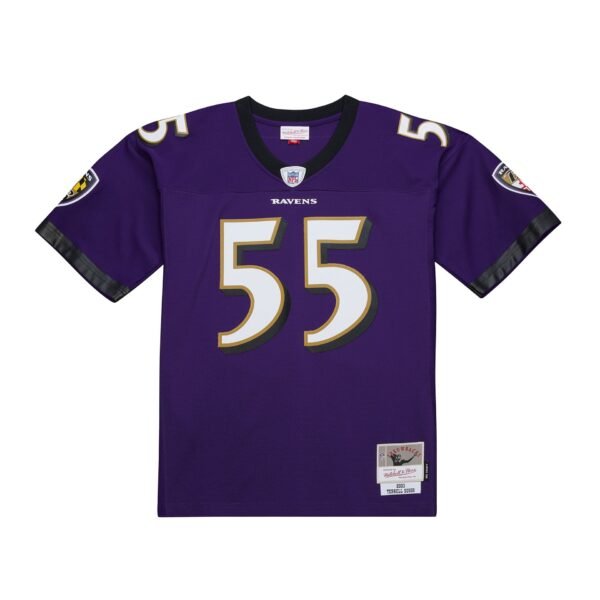 Terrell Suggs Baltimore Ravens 2003 NFL Dark Jersey Mitchell & Ness