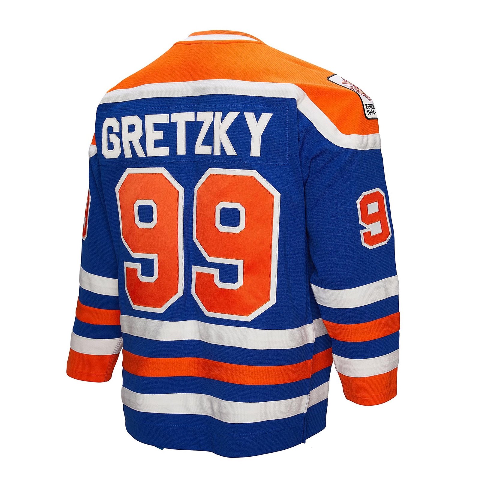 Wayne Gretzky Edmonton Oilers 1979 NHL Dark Jersey Mitchell & Ness - Image 6