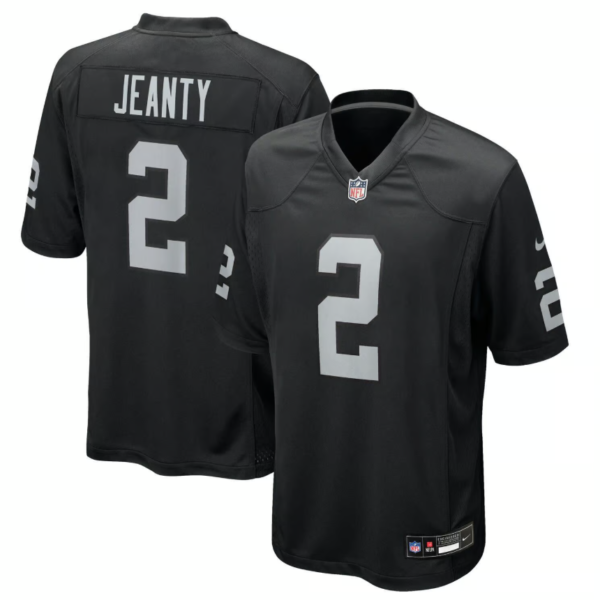 Ashton Jeanty Las Vegas Raiders Home NFL Game Jersey Nike