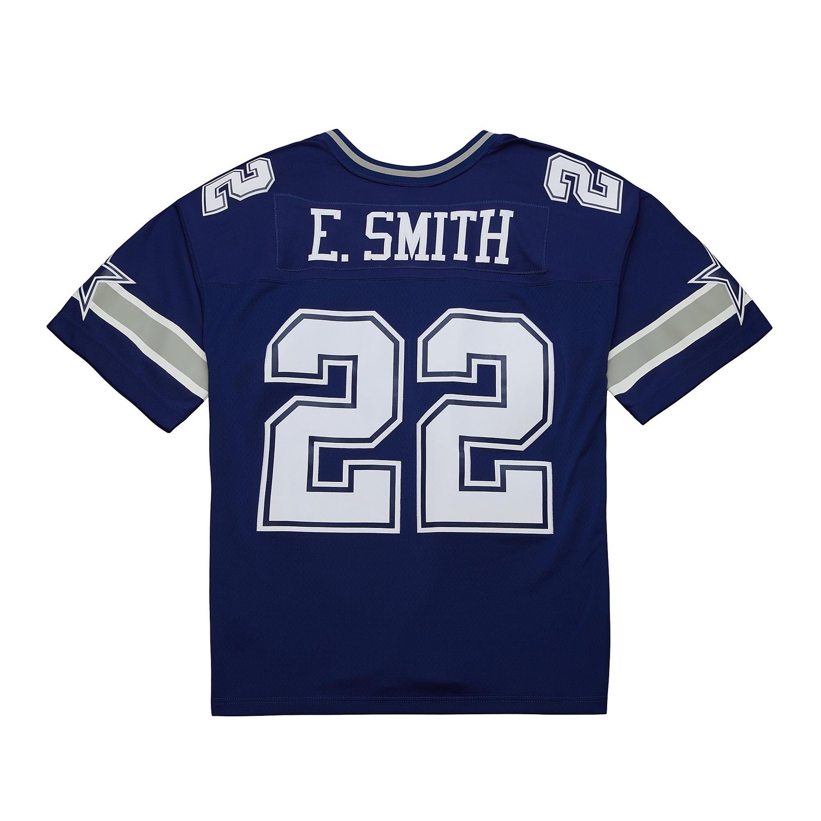 Emmit Smith Dallas Cowboys 1996 NFL Dark Jersey Mitchell & Ness Blue - Image 2