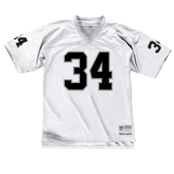 Bo Jackson Los Angeles Raiders NFL Legacy Jersey Mitchell & Ness White