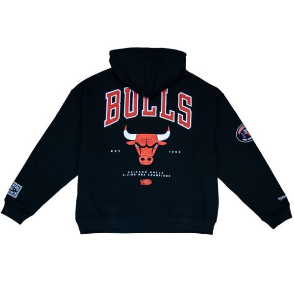 Chicago Bulls NBA 6 Times Hoodie Mitchell & Ness Black