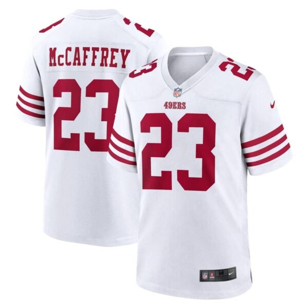 Christian McCaffrey San Francisco 49ers NFL Game Jersey Road Nike