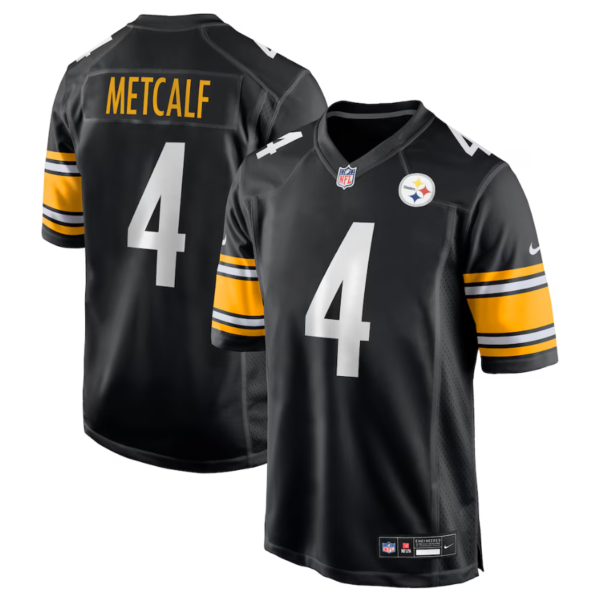 DK Metcalf Pittsburgh Steelers Home NFL Game Jersey Nike