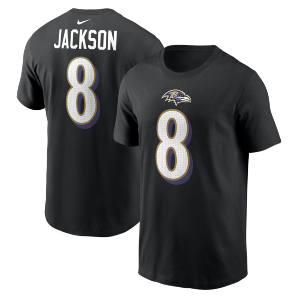 Nike - NFL Name & Number Tee - Baltimore Ravens - Lamar Jackson