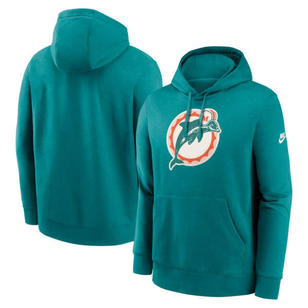 Nike - Club Fleece Pullover - Miami Dolphins