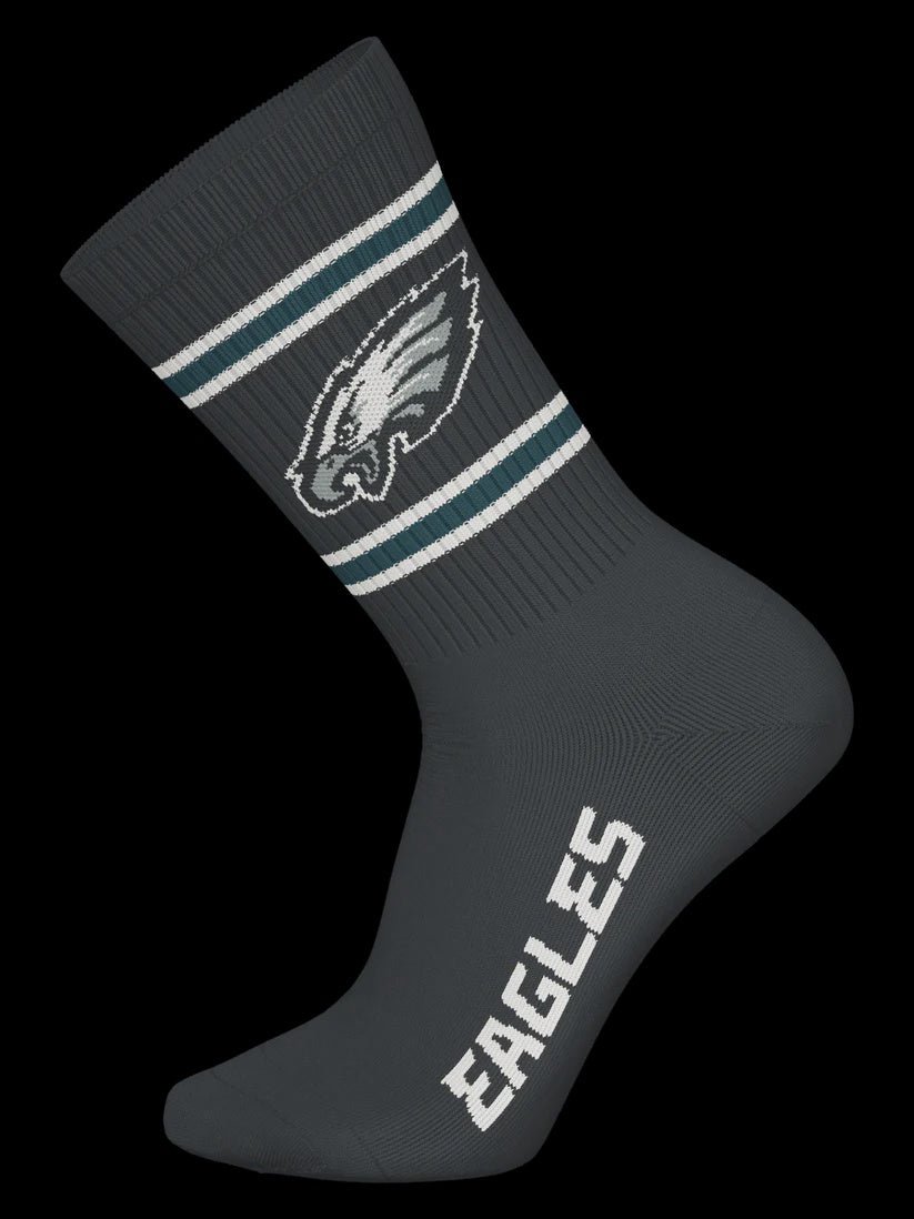 Barefoot - NFL Socks - NFL Philadelphia Eagles - 3 Pack Crew Socks - Image 4