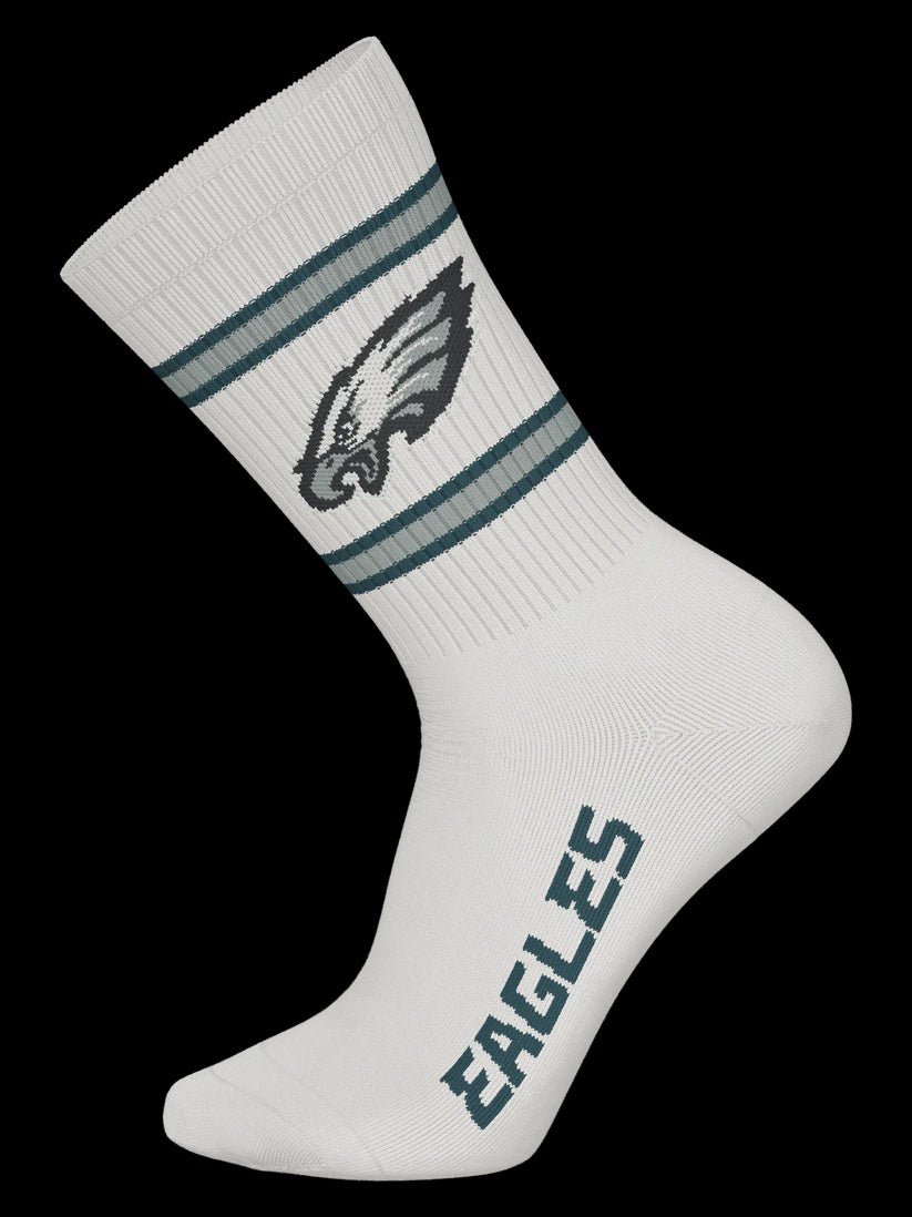 Barefoot - NFL Socks - NFL Philadelphia Eagles - 3 Pack Crew Socks - Image 3