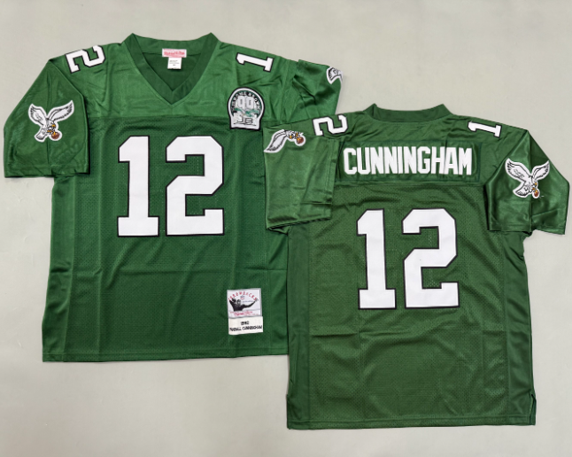 Randall Cunningham Philadelphia Eagles 1990 NFL Legacy Jersey Mitchell & Ness - Image 3