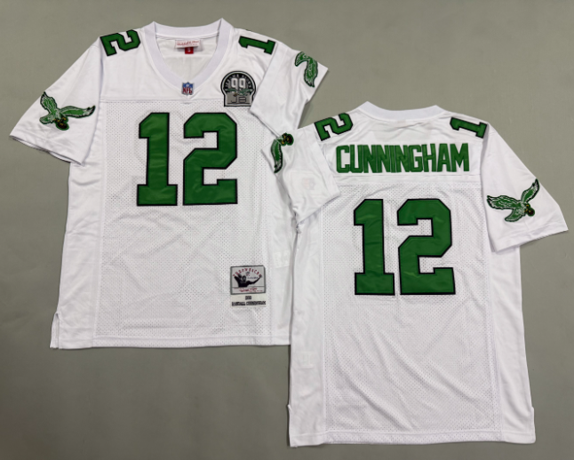 Randall Cunningham Philadelphia Eagles 1990 NFL Legacy Jersey Mitchell & Ness - Image 2