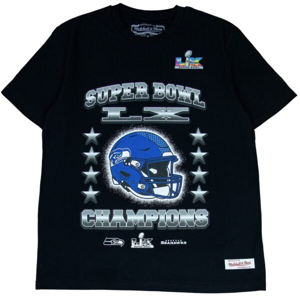 Seattle Seahawks Superbowl Champions Tee Mitchell & Ness