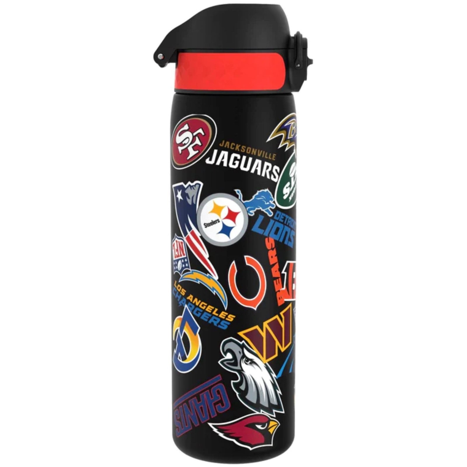 ION8 - One Touch Stainless Steel Waterbottle - NFL Multi Team - Image 3